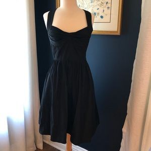 Calvin Klein Sleeveless Black Dress 8 Retro